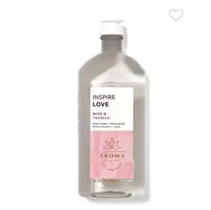 🩷 ROSE VANILLA "LOVE" AROMA BODY WASH AND FOAM BATH by Bath and Body Works